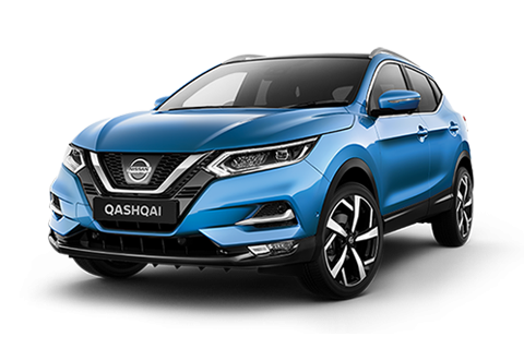 Nissan Qashqai STL in aqua