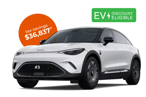 smart #3 Premium Auto novated lease through Maxxia. Contact us today.