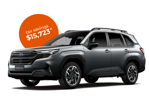 Subaru Forester Hybrid Sport S6 Auto AWD MY26 novated lease through Maxxia. Contact us today.