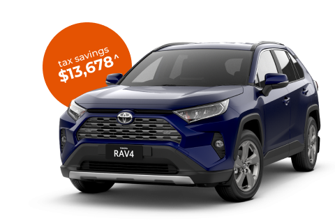 Toyota RAV4 GXL Auto 2WD novated lease through Maxxia. Contact us today.