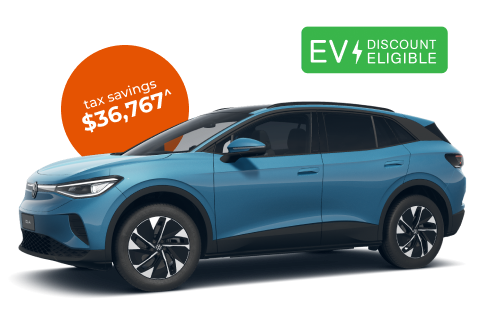 Volkswagen ID.4 Pro E2 Auto MY25 novated leasing through Maxxia. Contact us.