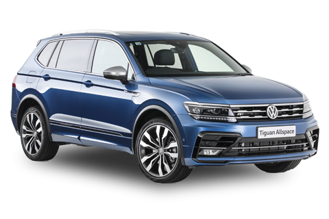 Volkswagen Tiguan in blue