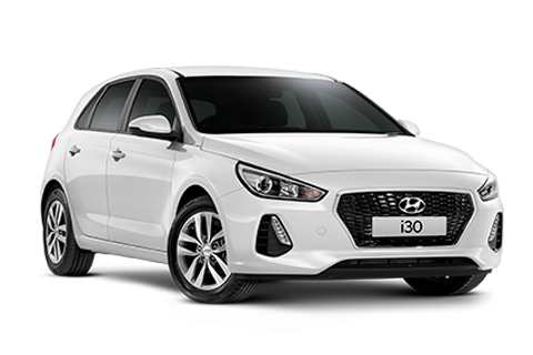 Hyundai i30 in Polar White