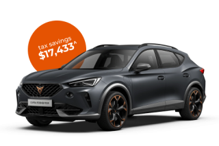 CUPRA Formentor VZx Auto 4Drive MY24 novated leasing through Maxxia today.