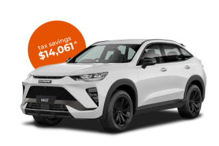 GWM Haval H6GT Ultra PHEV Auto 4WD novated leasing through Maxxia today.