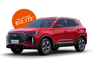 Novate a Chery OMODA E5 EX through Maxxia and you could save on tax.