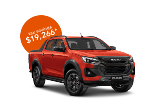 Novate a Isuzu D-MAX X-TERRAIN Auto 4x4 MY24 through Maxxia and you could save on tax.
