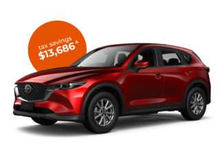 Mazda CX-5 G25 Maxx Sport KF Series Auto FWD novated leasing through Maxxia today.