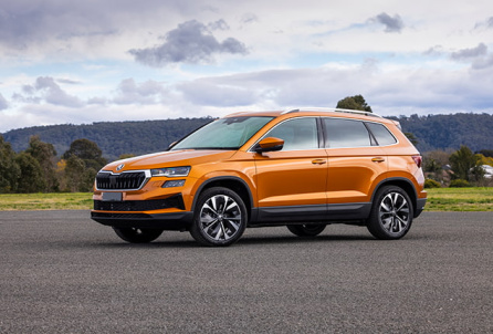 Skoda Karoq 2022 side view